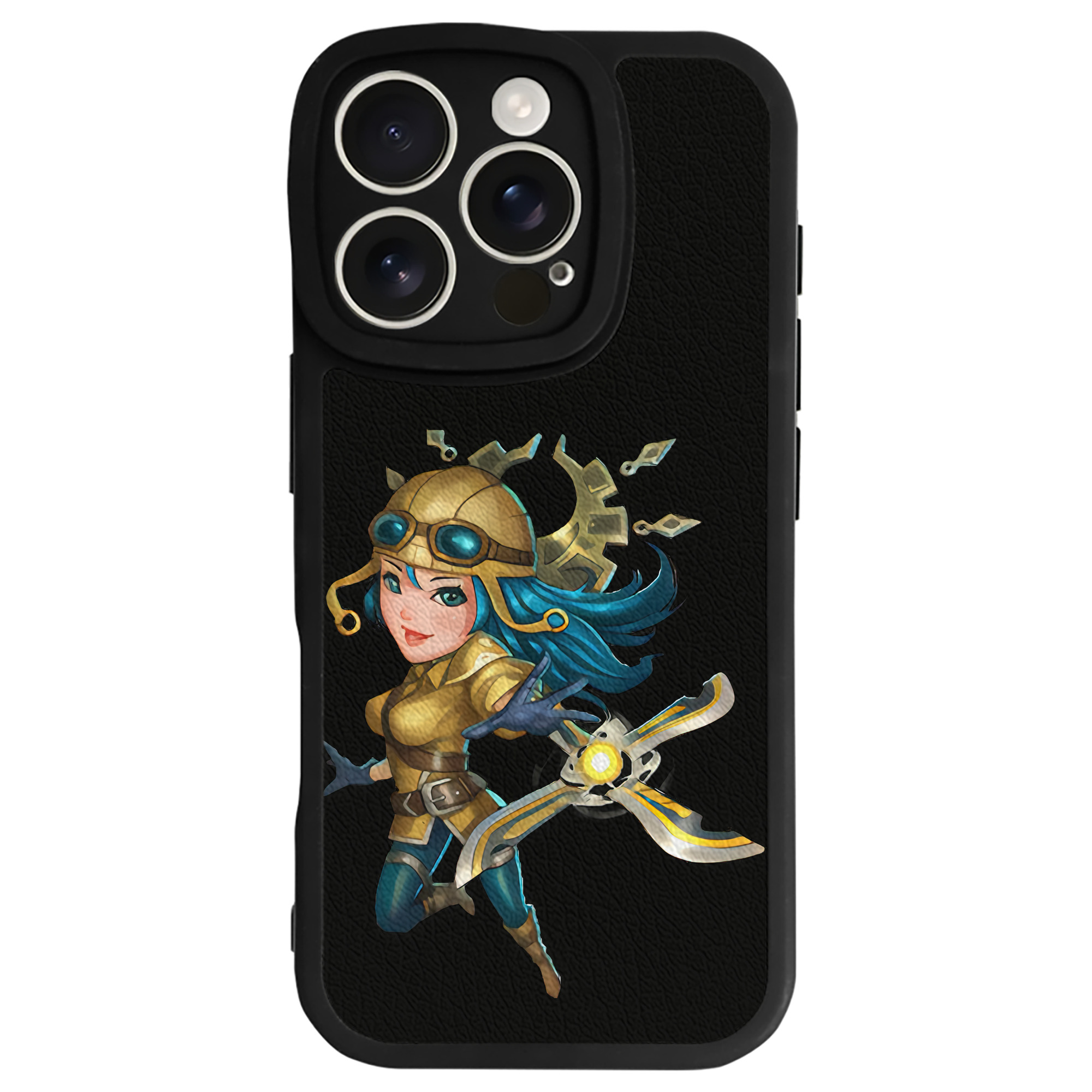 リーグ・オブ・レジェンド League of Legends LOL 【iPhone 16シリーズ対応】シリコンスマホケース（レザー調） 材質：シリコン